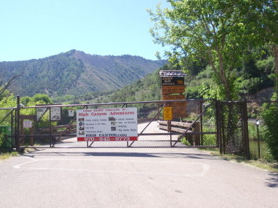 Bair Ranch Road and Private Bridge.